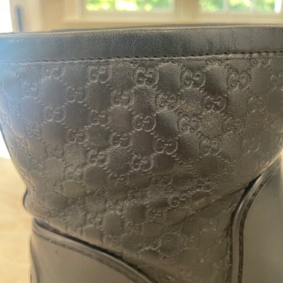 Gucci Marmont Wellington Rain Boots, Size 9 - Picture 5 of 12